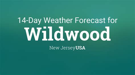 extended weather forecast wildwood nj